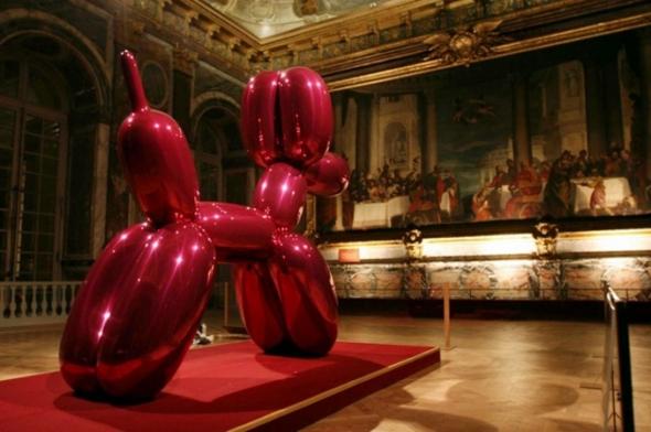 L'exposition Jeff Koons à Versailles 