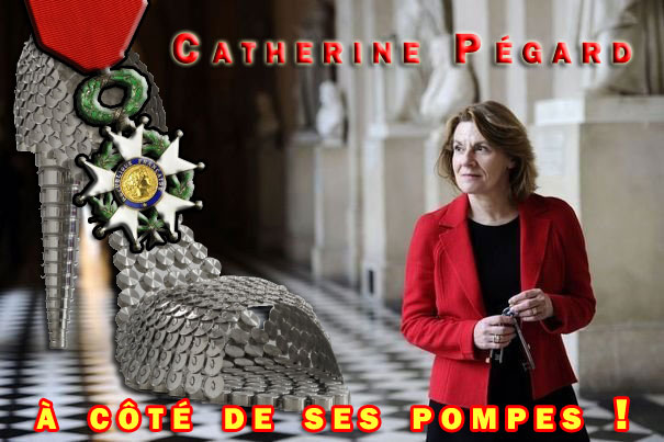 Catherine Pégard à côté de ses pompes !